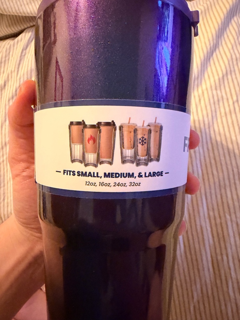 FrostBuddy Nebula To-Go Cup Insulator NEW - Picture 2 of 9